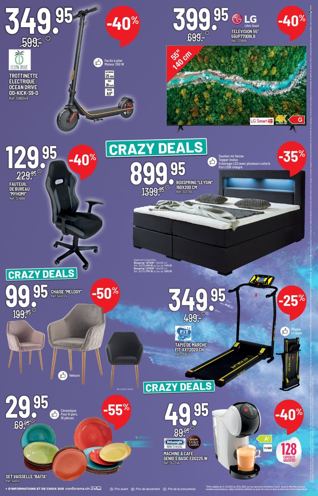Volantino Conforama - 15.3.2022 - 28.3.2022. Pagina 8