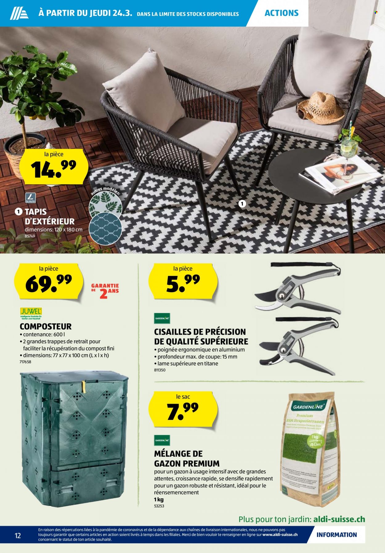 Catalogue Aldi - 24.3.2022 - 30.3.2022. Page 12