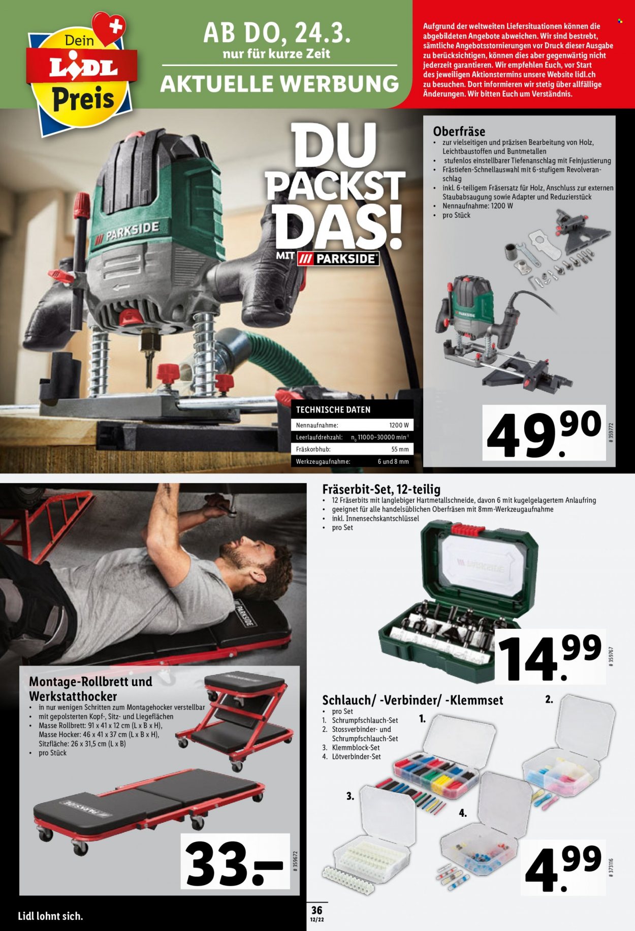 Volantino Lidl - 24.3.2022 - 30.3.2022. Pagina 36