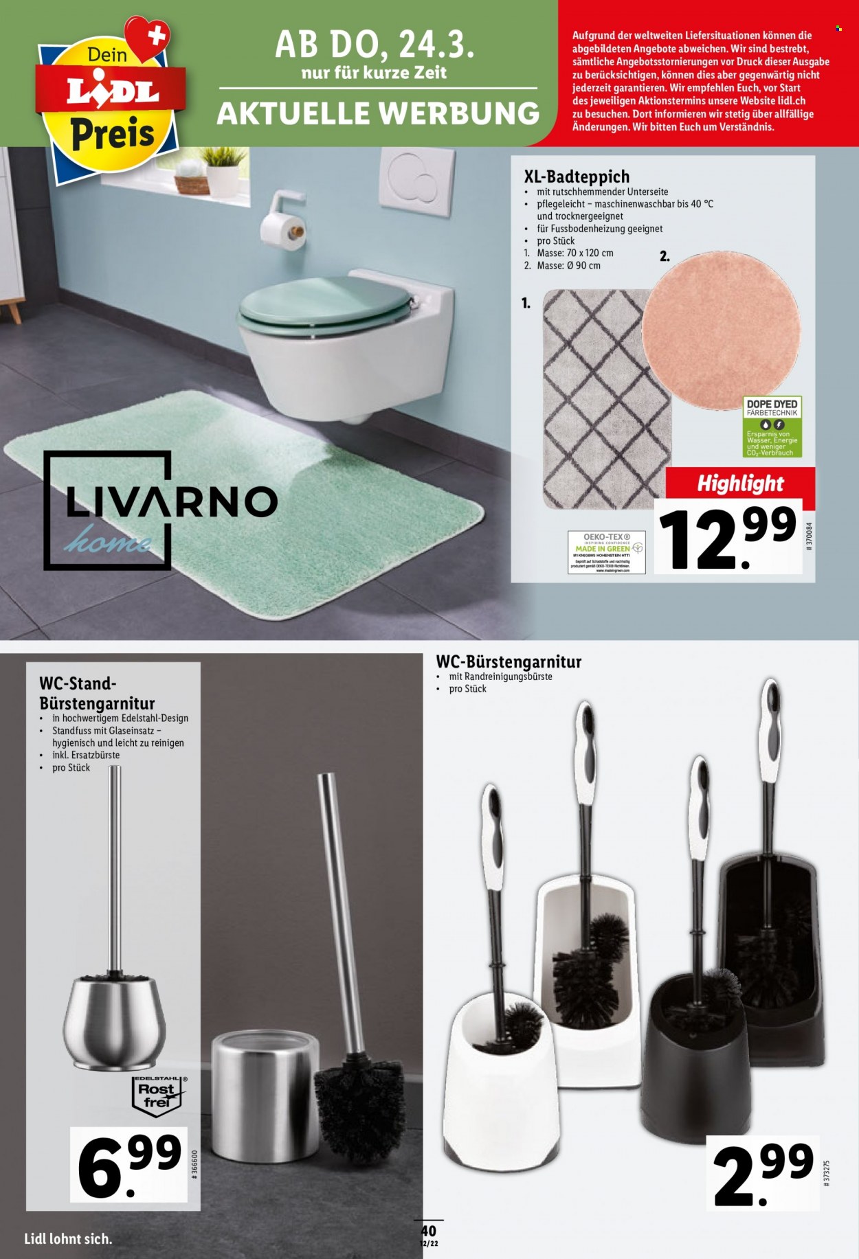 Volantino Lidl - 24.3.2022 - 30.3.2022. Pagina 40
