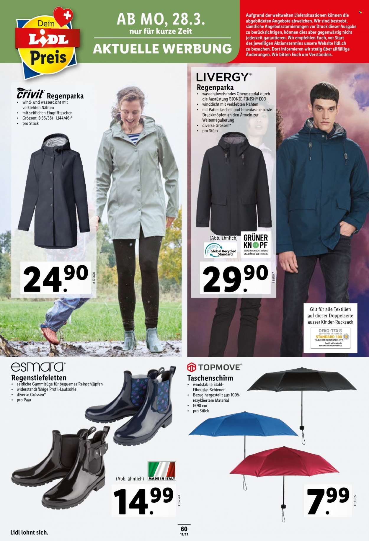 Volantino Lidl - 24.3.2022 - 30.3.2022. Pagina 60