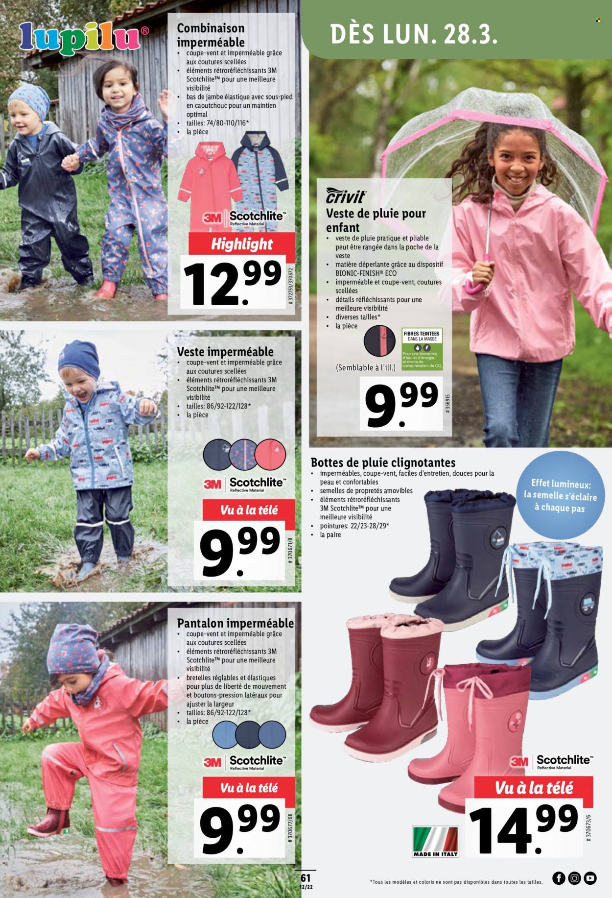 Volantino Lidl - 24.3.2022 - 30.3.2022. Pagina 61