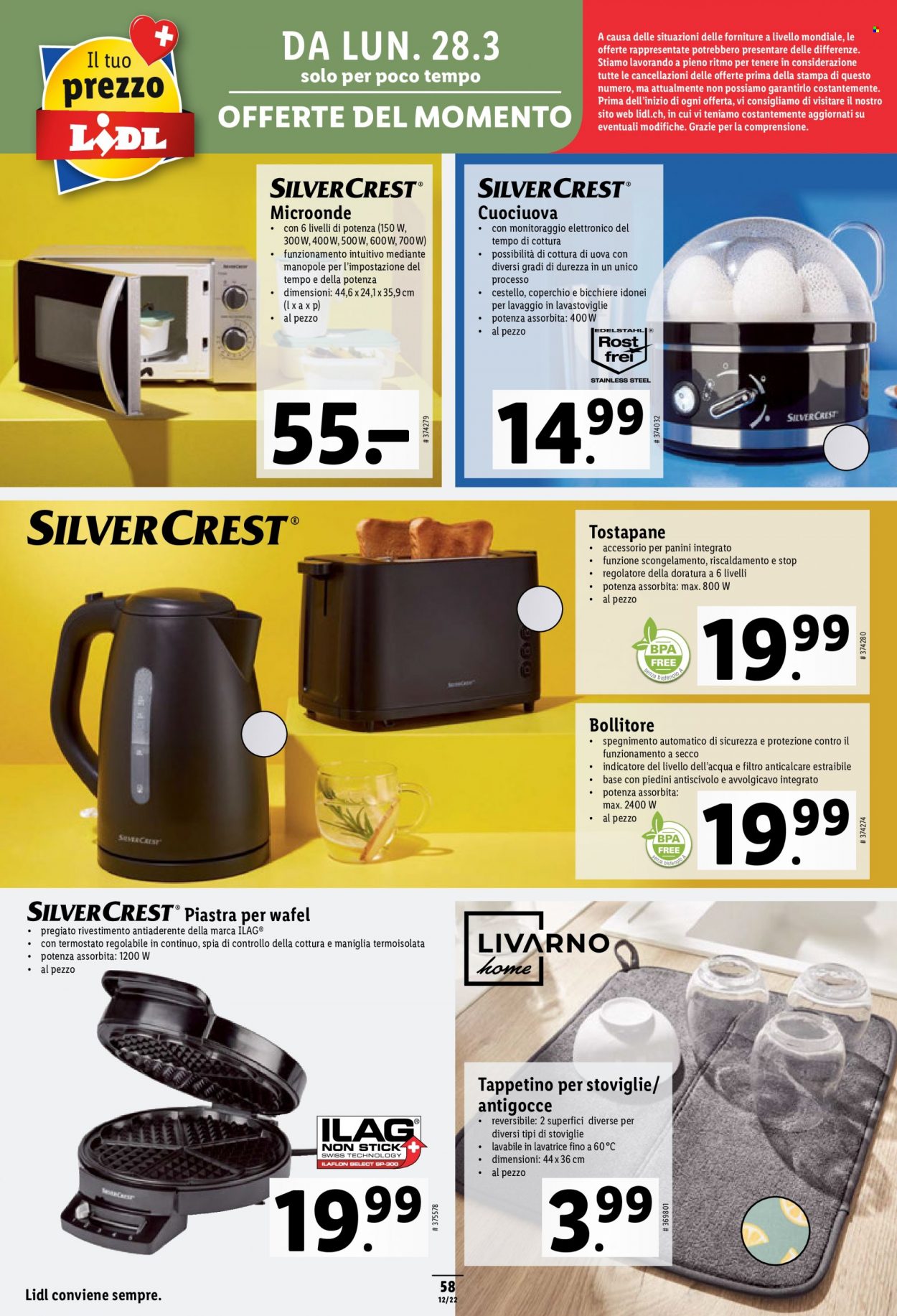 Prospekt Lidl - 24.3.2022 - 30.3.2022. Seite 58