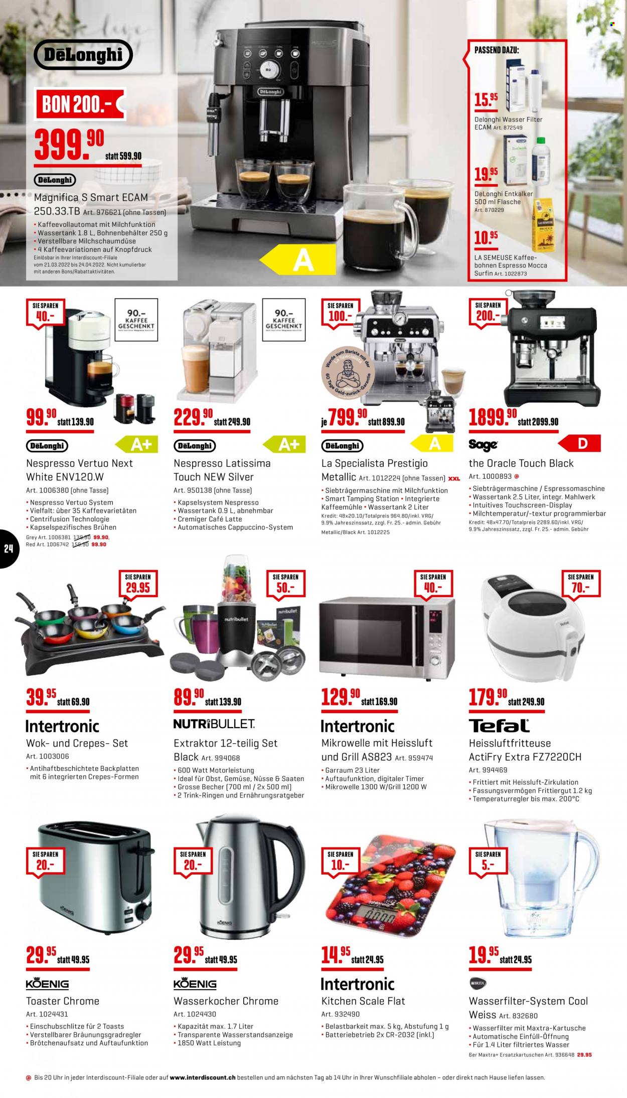 Prospekt Interdiscount - 21.3.2022 - 3.4.2022. Seite 24