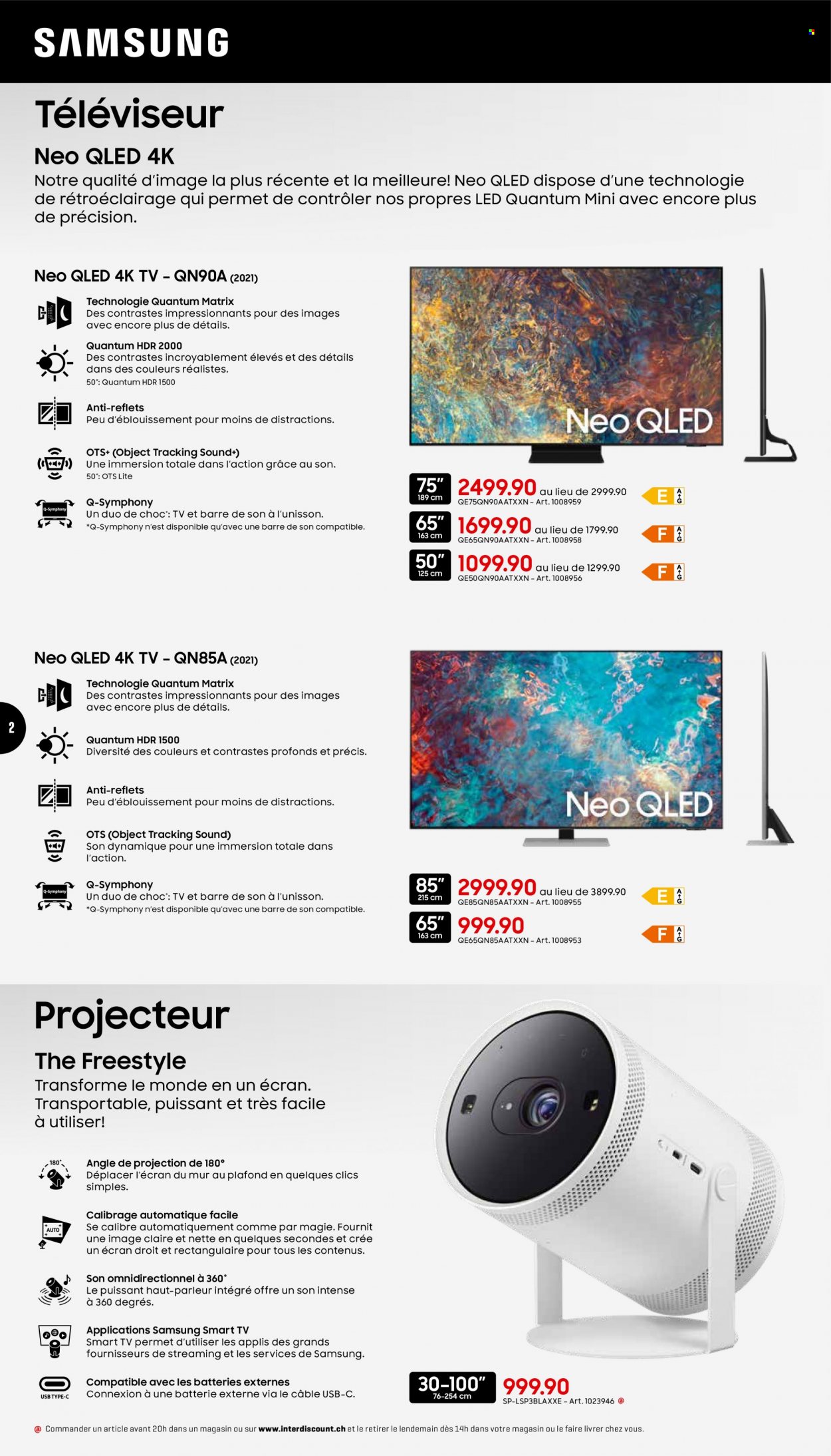 Catalogue Interdiscount - 21.3.2022 - 3.4.2022. Page 2