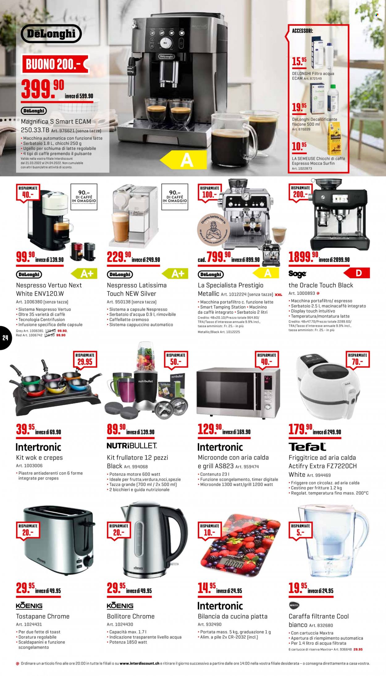 Prospekt Interdiscount - 21.3.2022 - 3.4.2022. Seite 24
