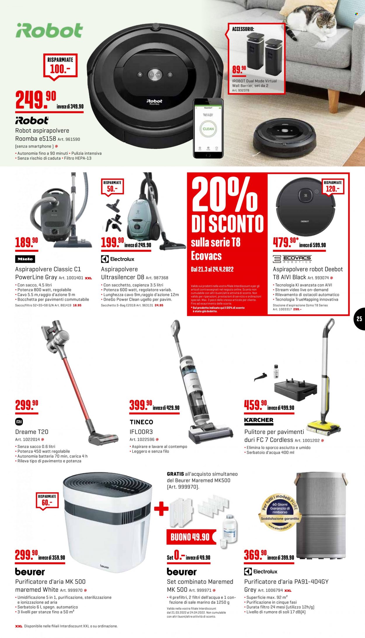 Prospekt Interdiscount - 21.3.2022 - 3.4.2022. Seite 25