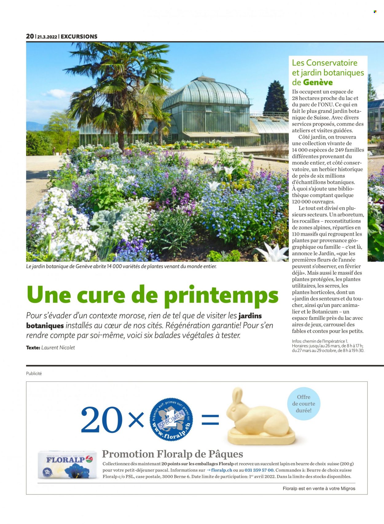 Volantino Migros - 21.3.2022 - 27.3.2022. Pagina 20