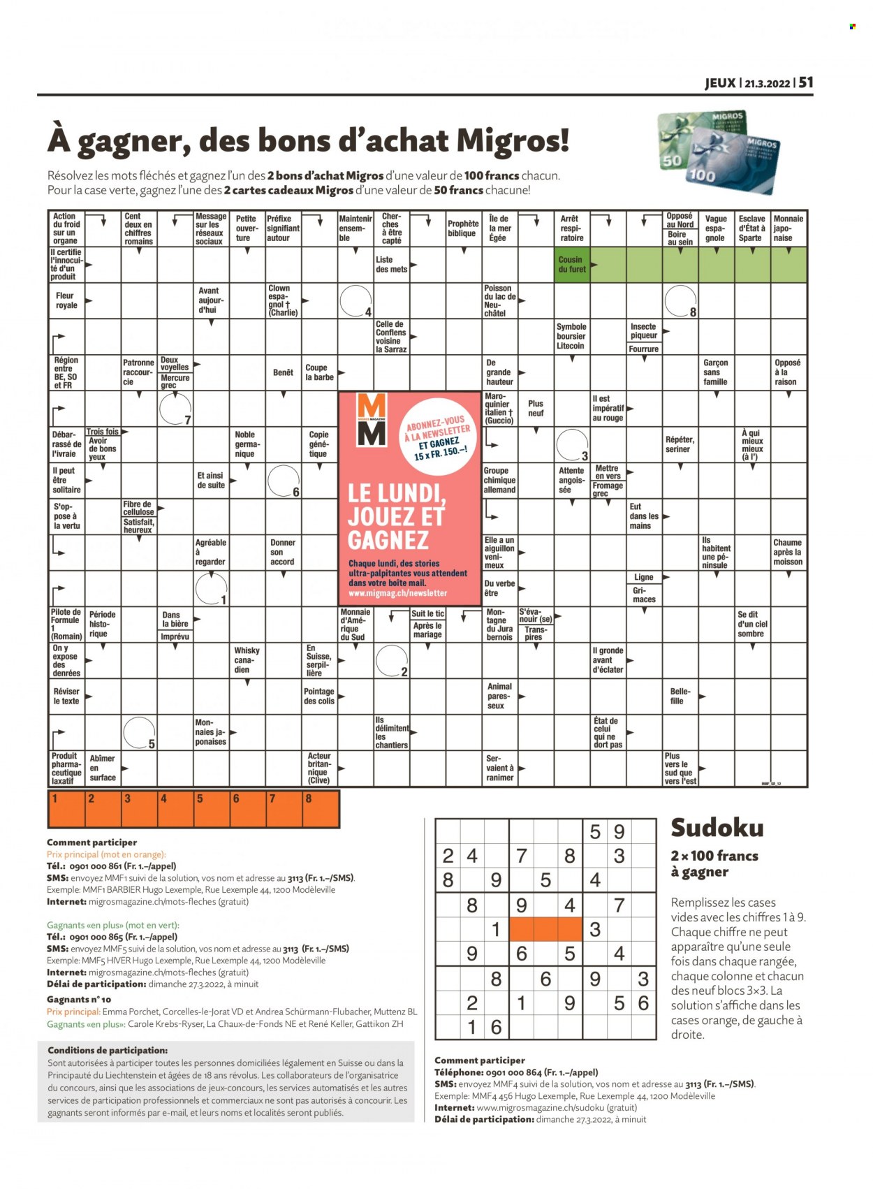 Volantino Migros - 21.3.2022 - 27.3.2022. Pagina 51