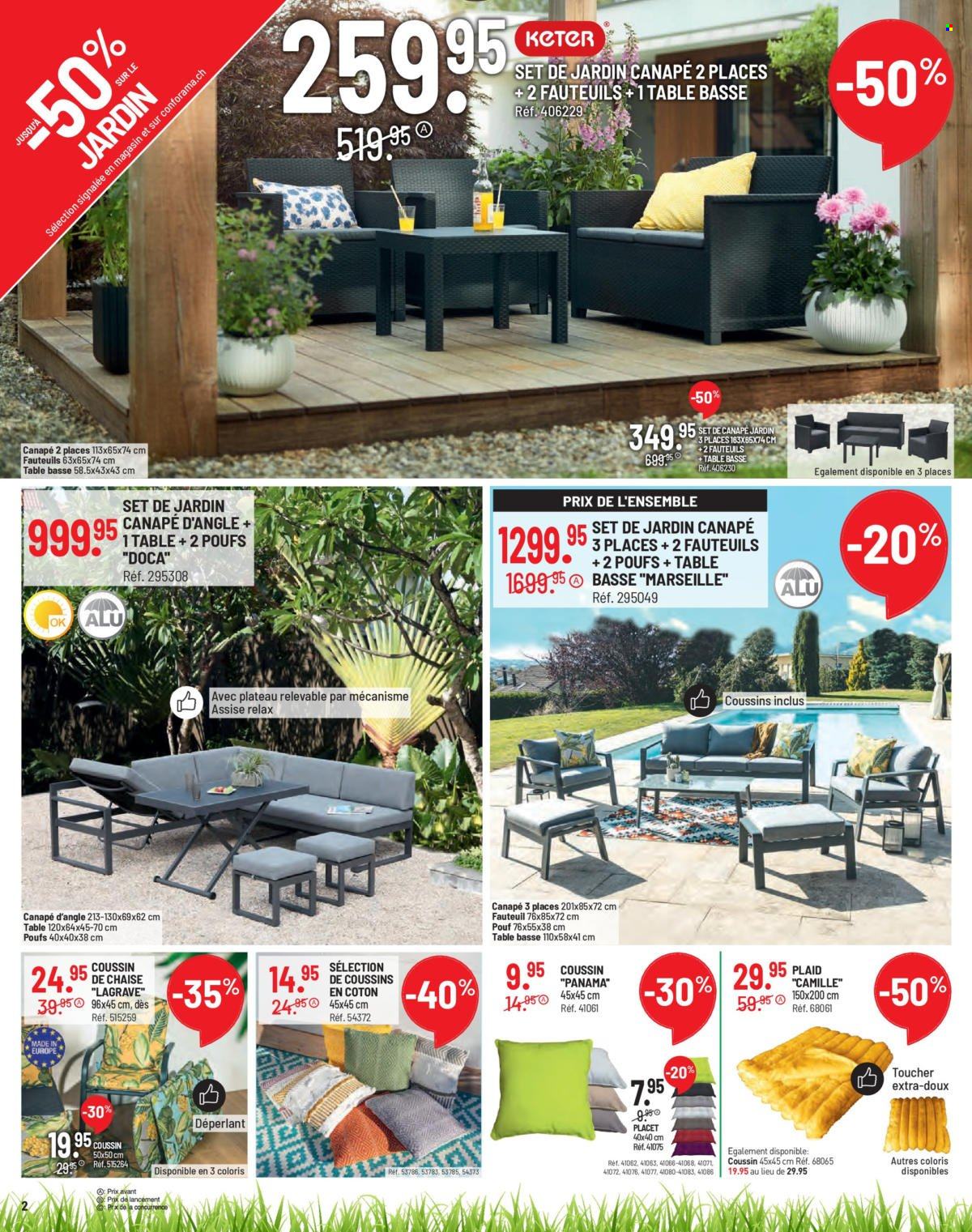 Prospekt Conforama - 22.3.2022 - 4.4.2022. Seite 2
