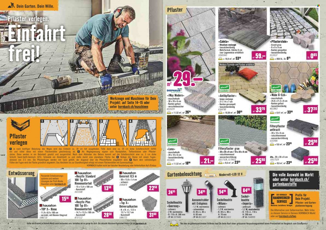 Volantino Hornbach - 22.3.2022 - 14.4.2022. Pagina 4