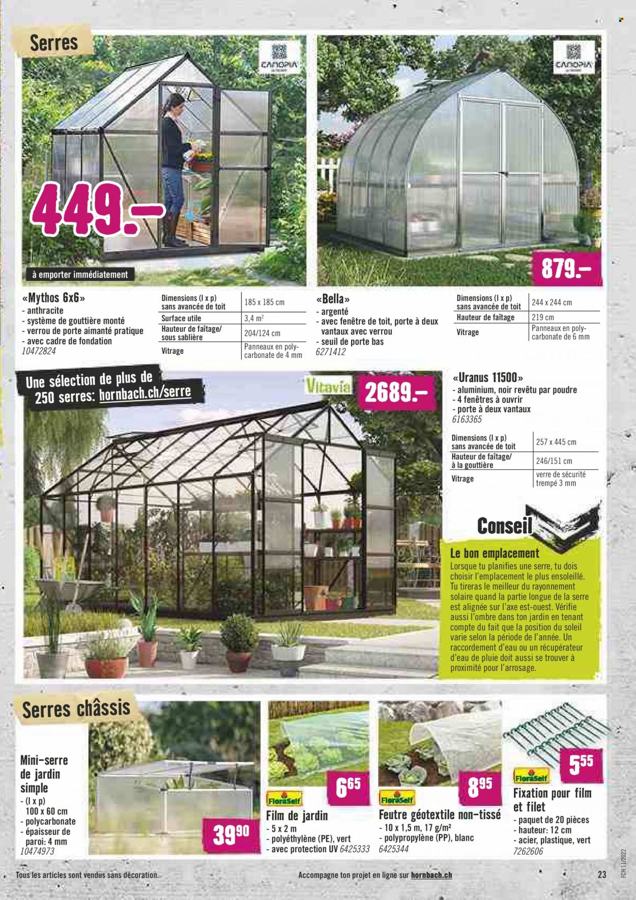 Volantino Hornbach - 22.3.2022 - 14.4.2022. Pagina 23