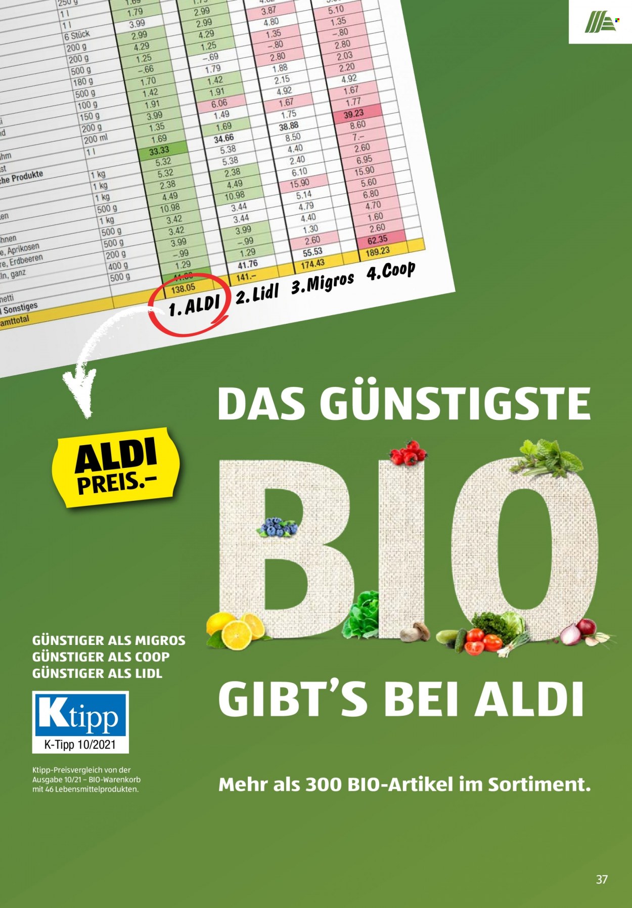 Volantino Aldi - 31.3.2022 - 6.4.2022. Pagina 37