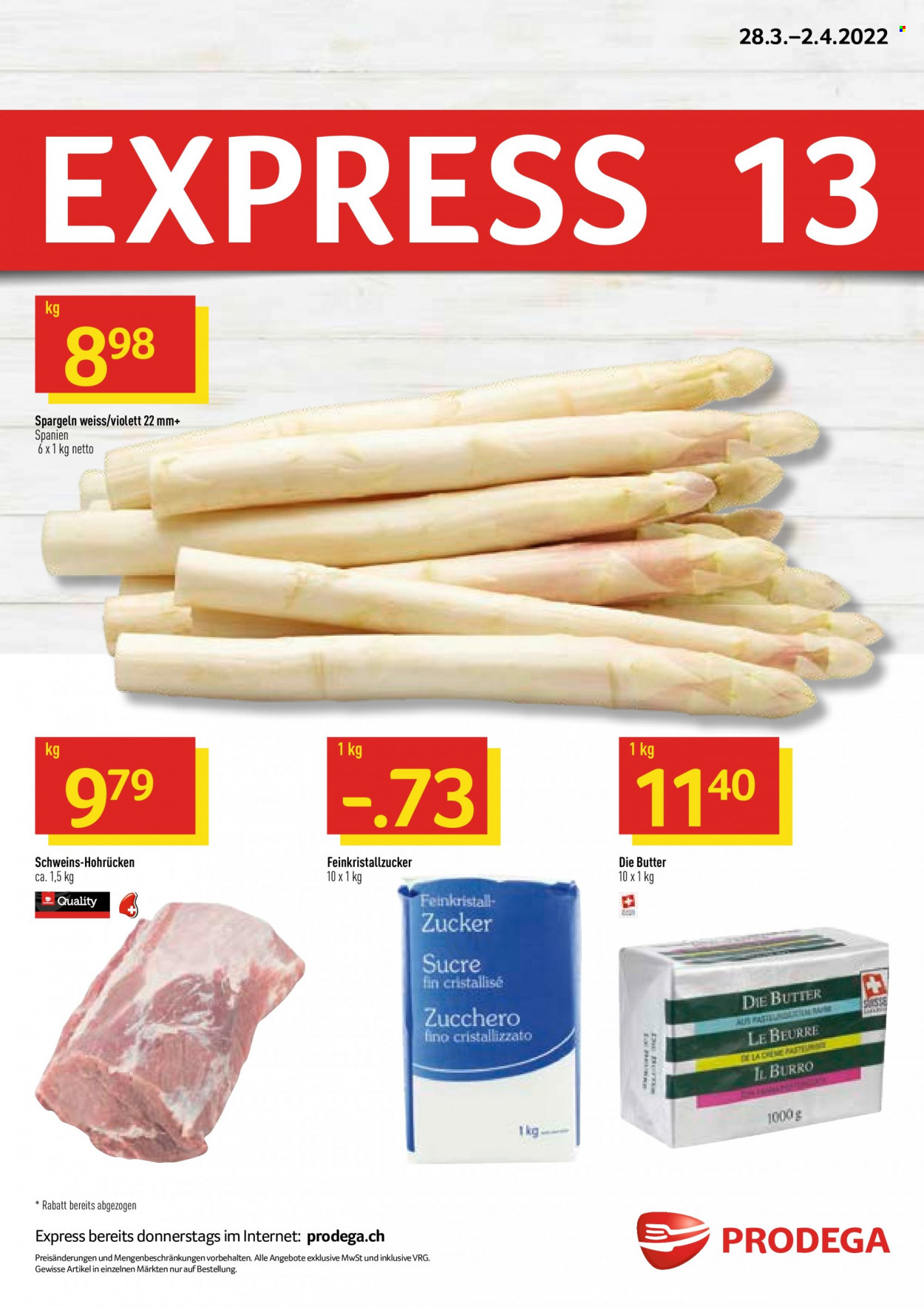Volantino Prodega - 28.3.2022 - 2.4.2022. Pagina 1