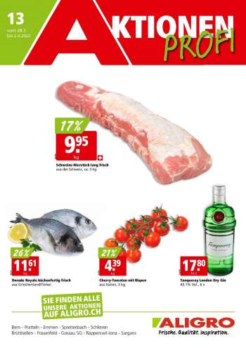 Prospekte ALIGRO - 28.3.2022 - 2.4.2022.