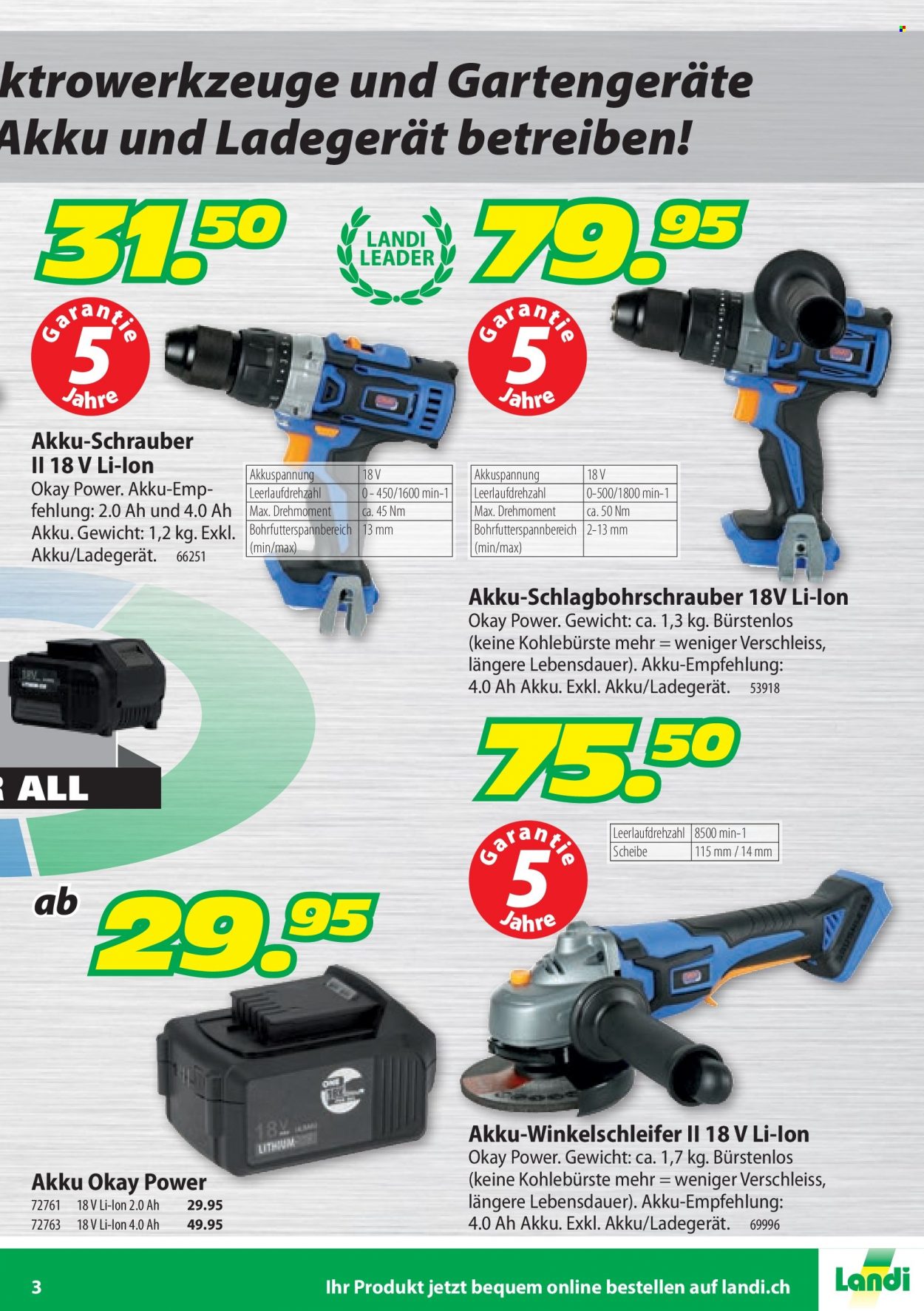 Catalogue Landi - 26.3.2022 - 31.12.2022. Page 3