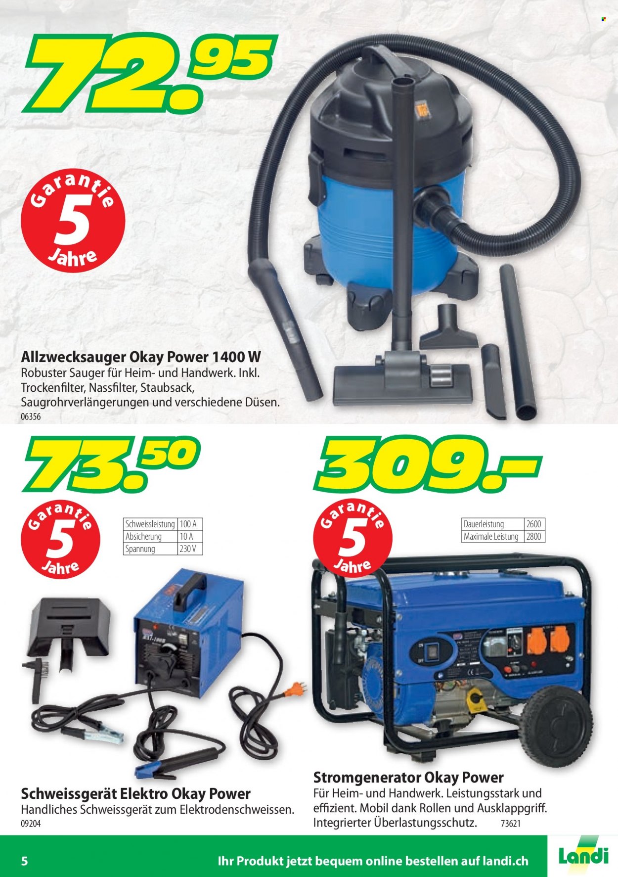 Catalogue Landi - 26.3.2022 - 31.12.2022. Page 5