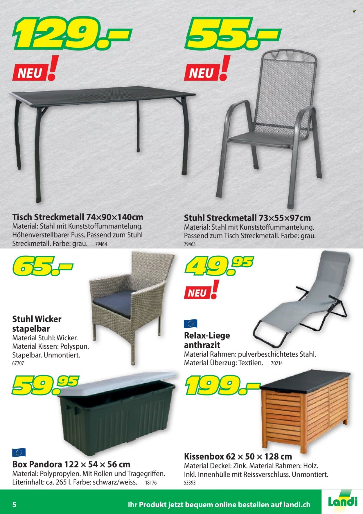 Catalogue Landi - 26.3.2022 - 31.12.2022. Page 5