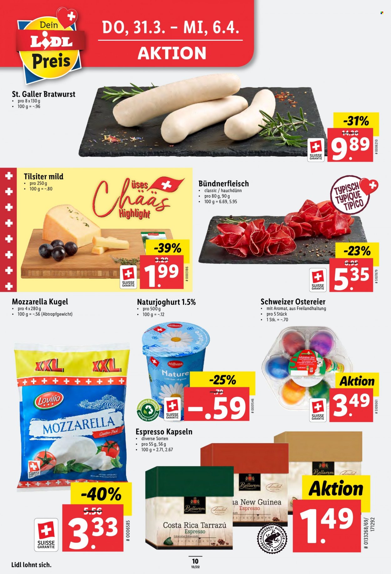 Catalogue Lidl - 31.3.2022 - 6.4.2022. Page 10