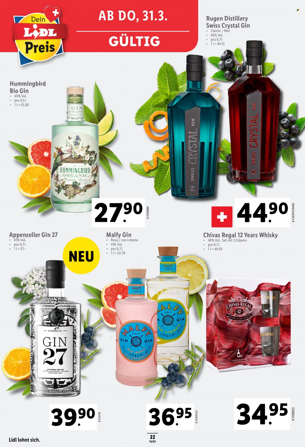Catalogue Lidl - 31.3.2022 - 6.4.2022. Page 22