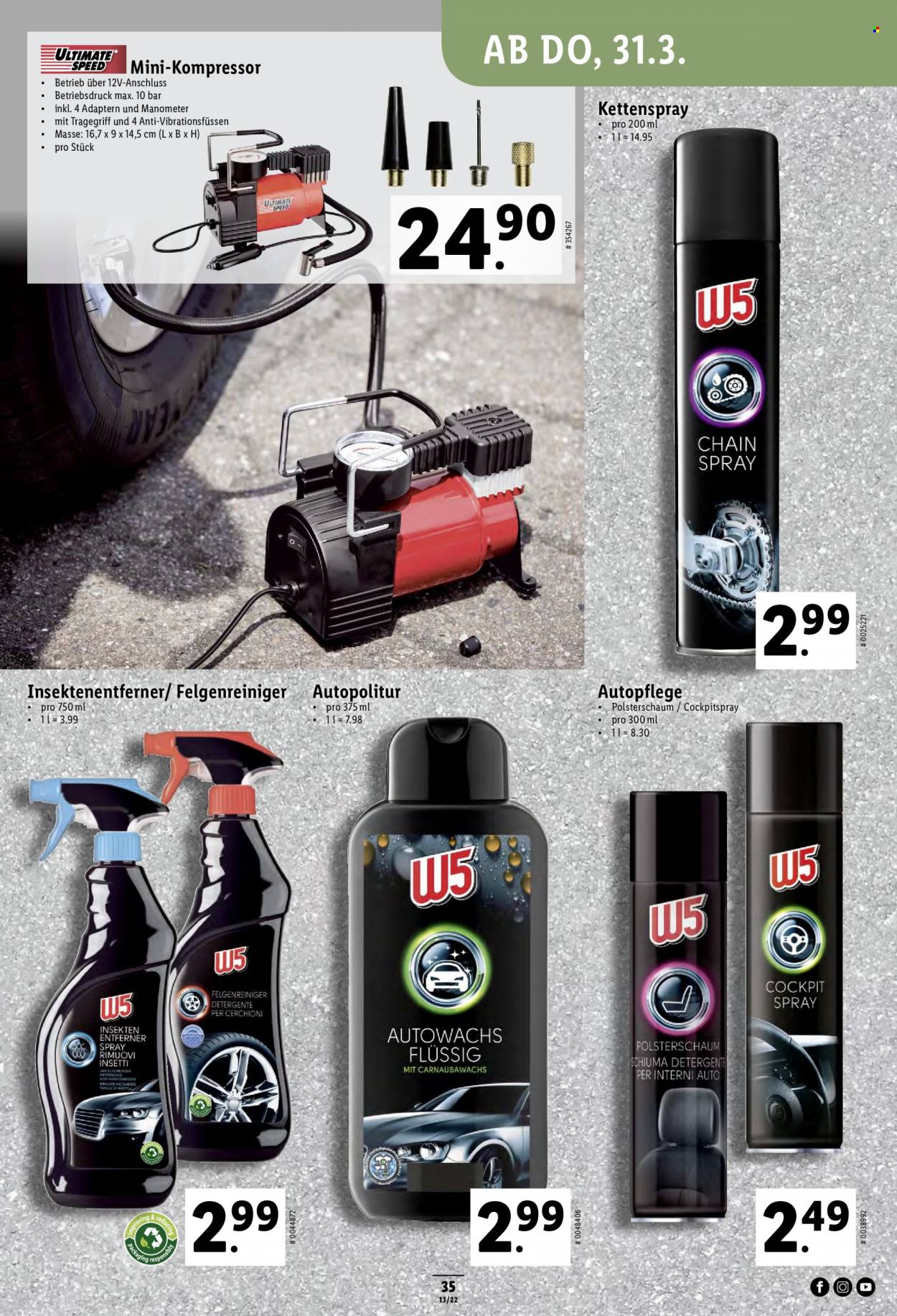 Catalogue Lidl - 31.3.2022 - 6.4.2022. Page 35