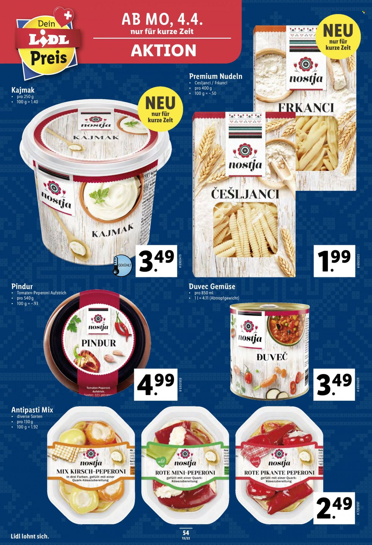 Catalogue Lidl - 31.3.2022 - 6.4.2022. Page 54