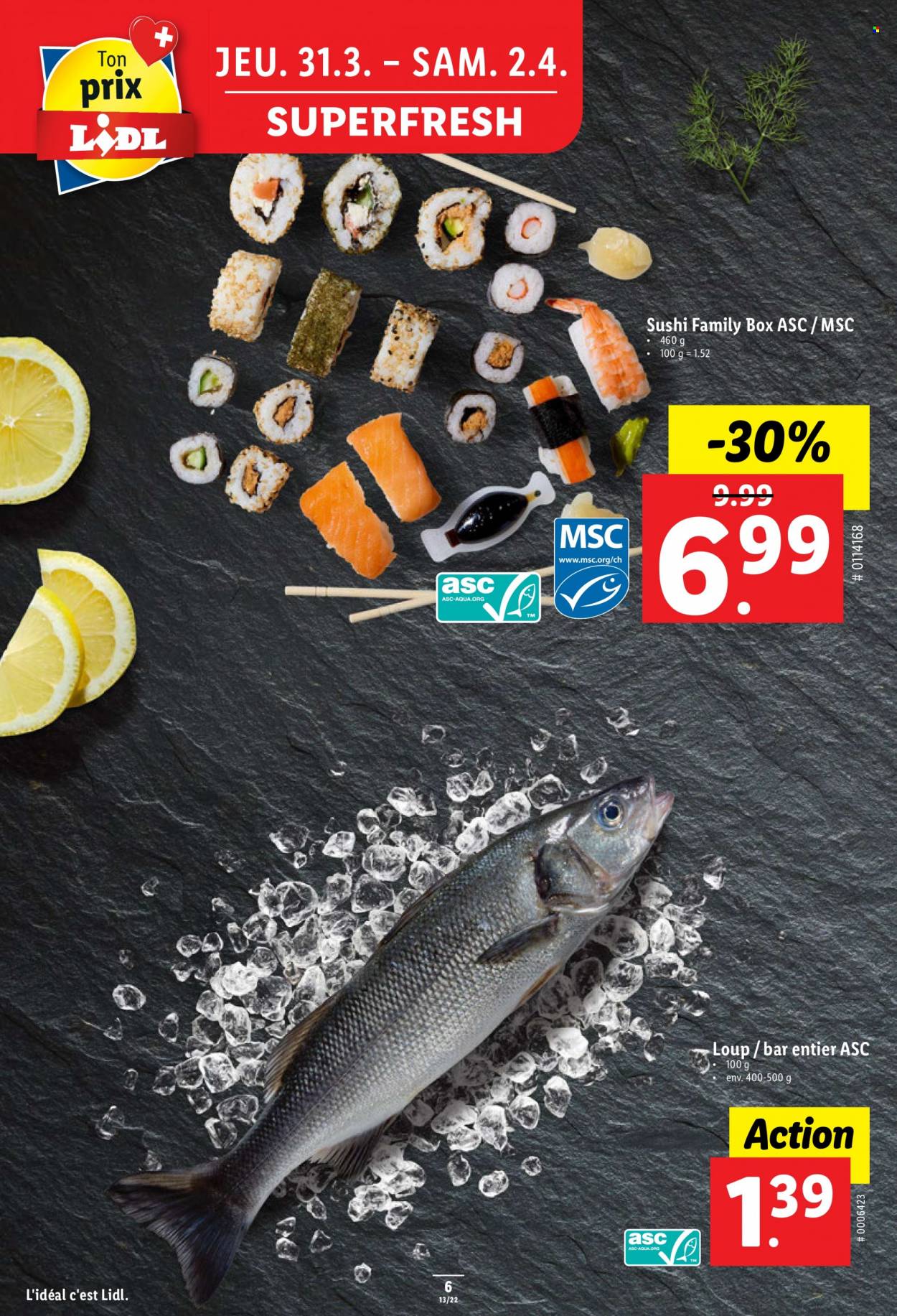 Prospekt Lidl - 31.3.2022 - 6.4.2022. Seite 6