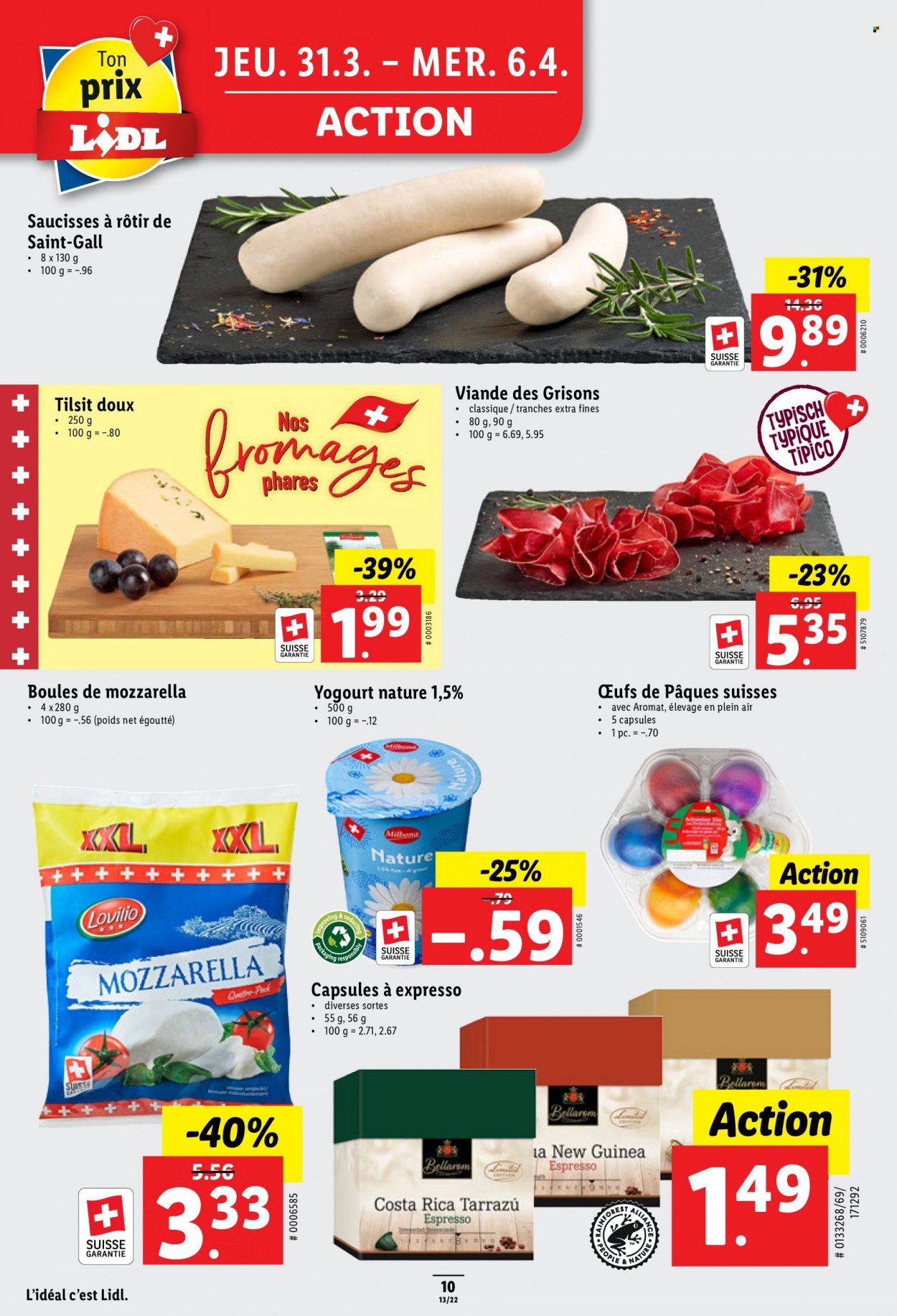 Prospekt Lidl - 31.3.2022 - 6.4.2022. Seite 10