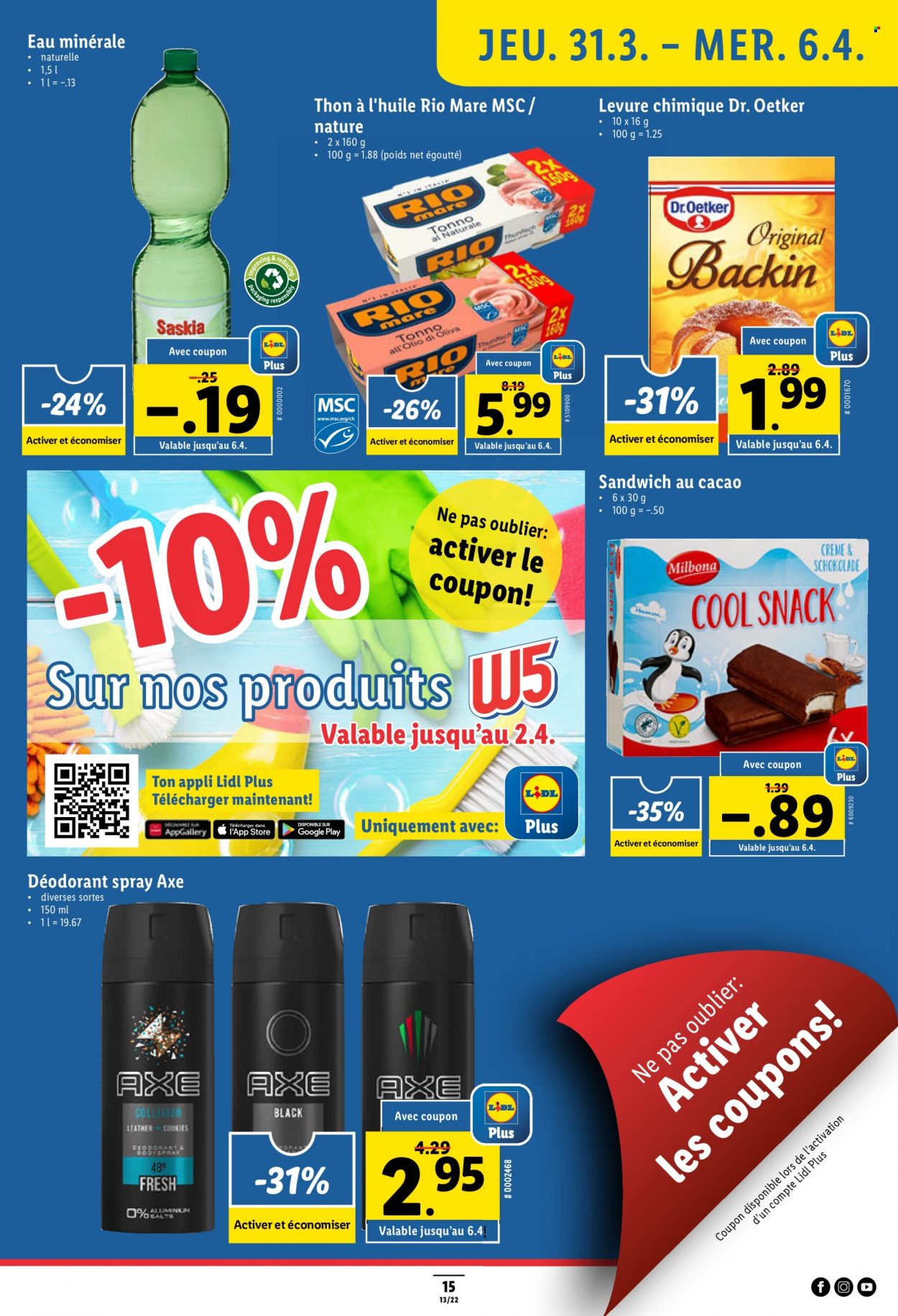 Prospekt Lidl - 31.3.2022 - 6.4.2022. Seite 15