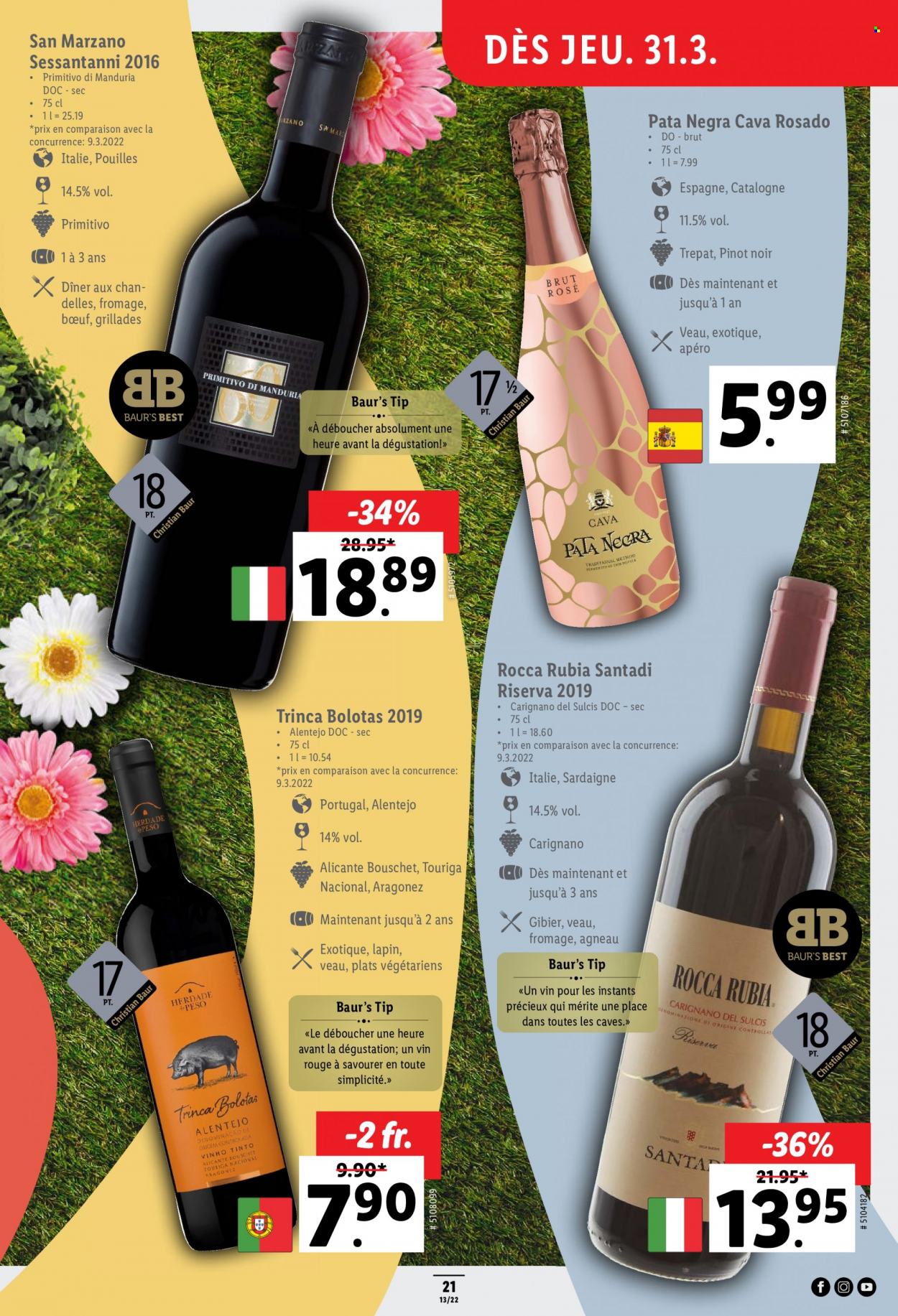 Prospekt Lidl - 31.3.2022 - 6.4.2022. Seite 21
