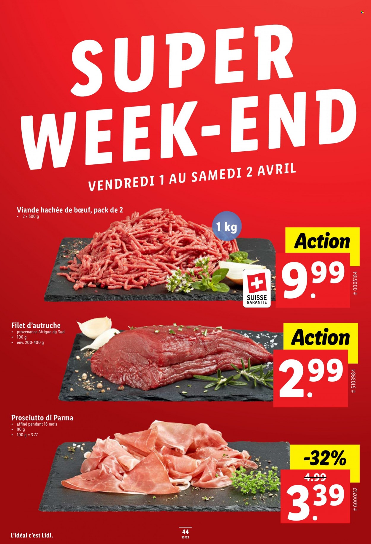 Prospekt Lidl - 31.3.2022 - 6.4.2022. Seite 44
