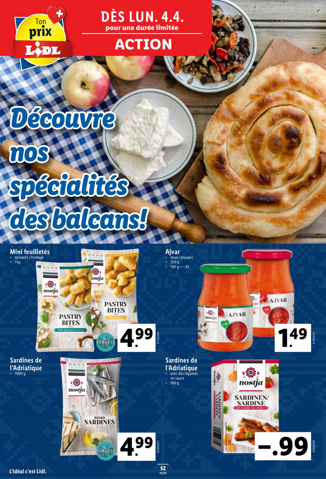 Prospekt Lidl - 31.3.2022 - 6.4.2022. Seite 52