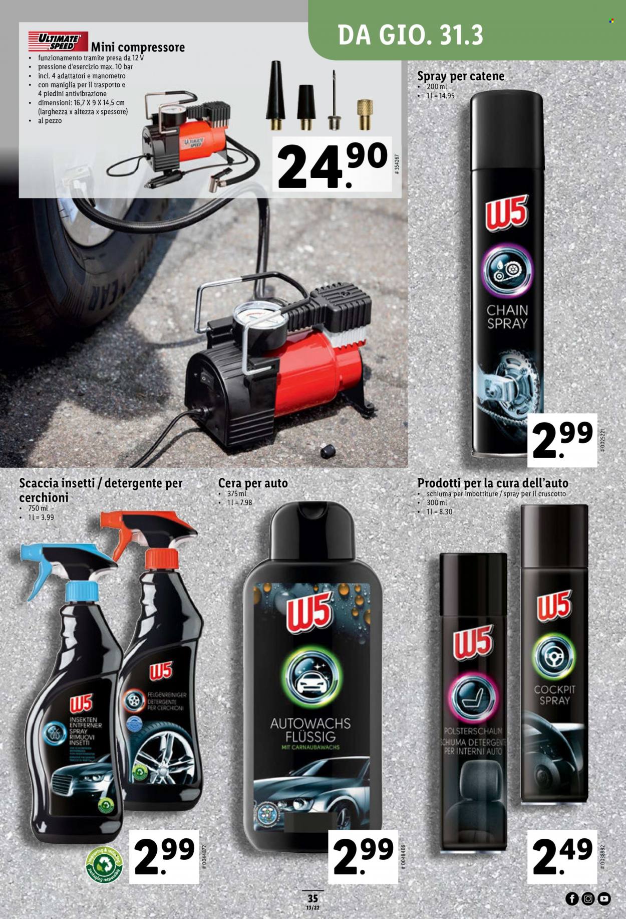 Prospekt Lidl - 31.3.2022 - 6.4.2022. Seite 35