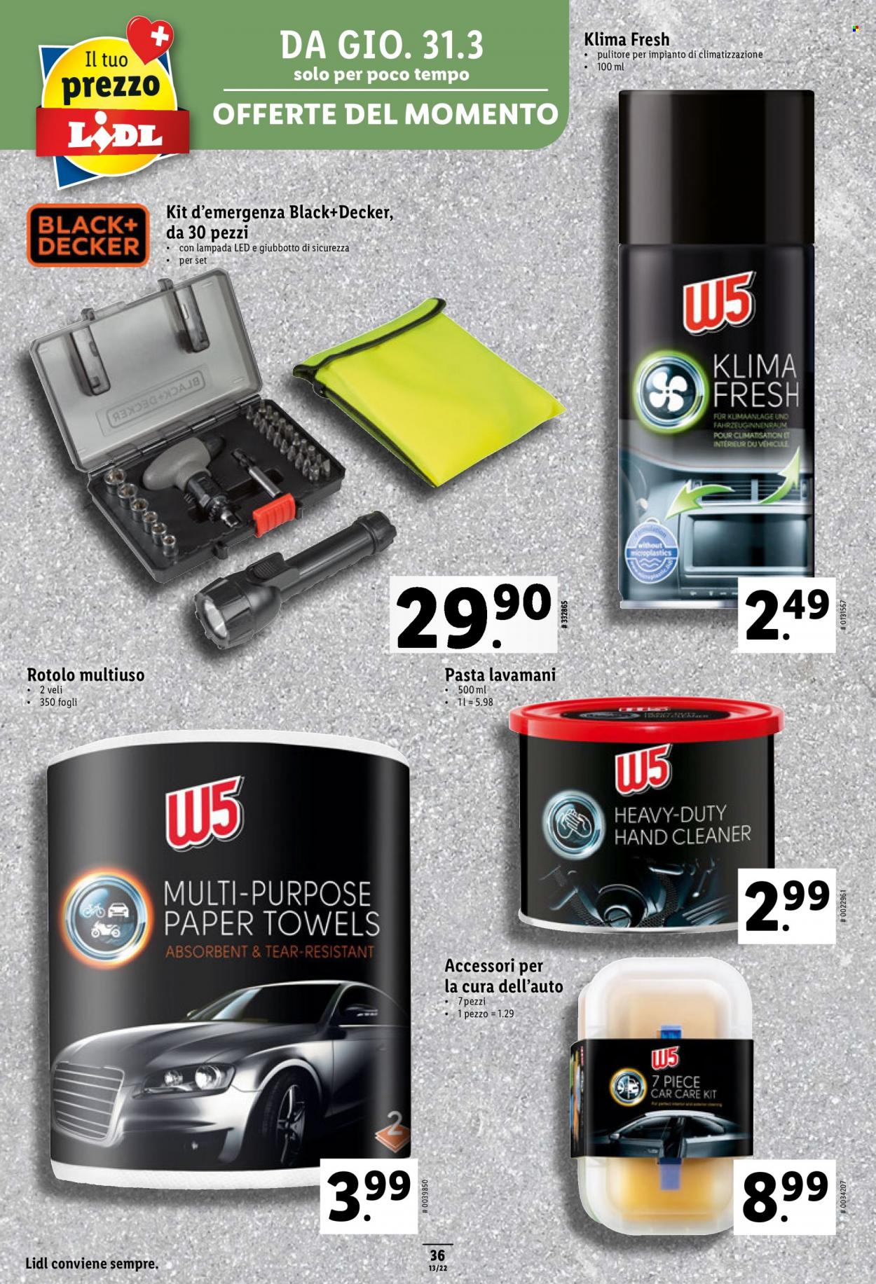 Prospekt Lidl - 31.3.2022 - 6.4.2022. Seite 36
