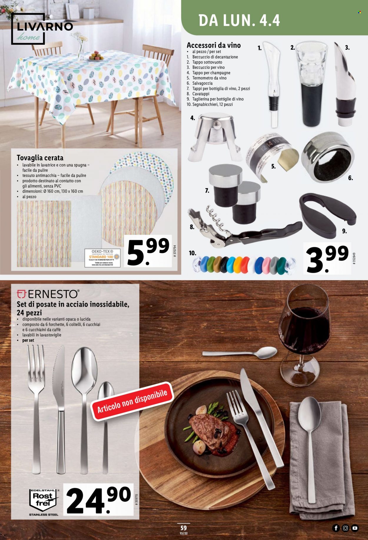 Prospekt Lidl - 31.3.2022 - 6.4.2022. Seite 59