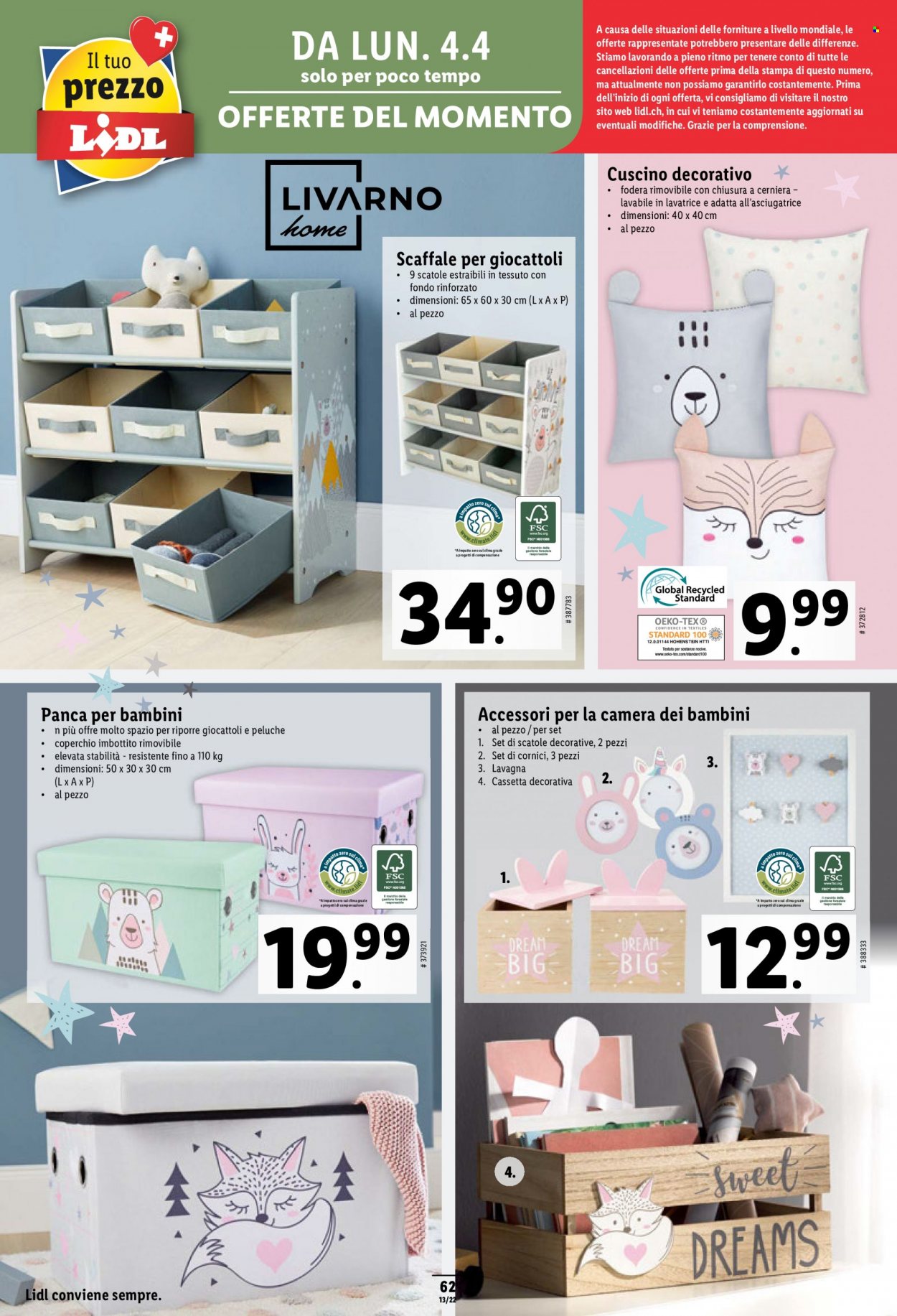 Prospekt Lidl - 31.3.2022 - 6.4.2022. Seite 62