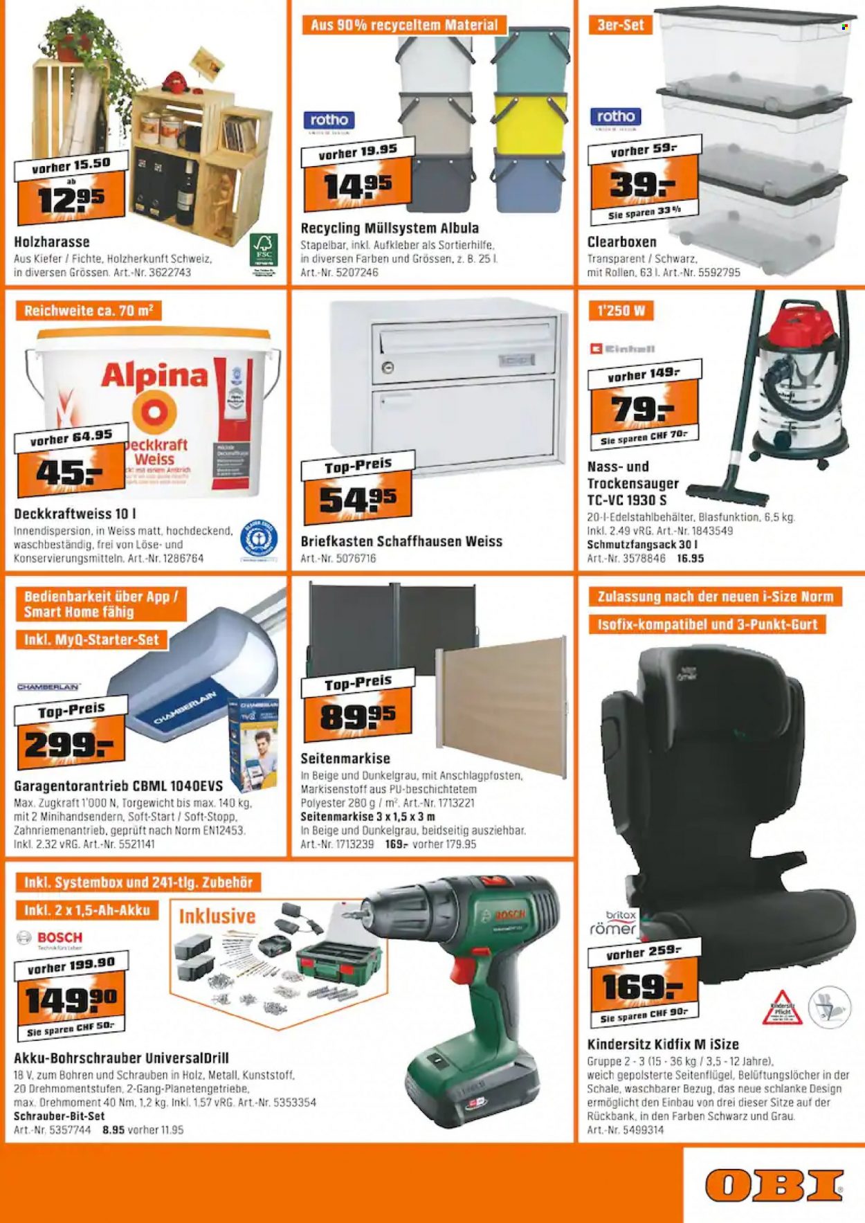 Volantino OBI - 28.3.2022 - 9.4.2022. Pagina 45