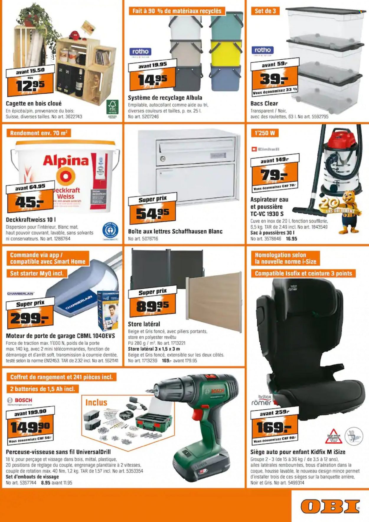 Volantino OBI - 28.3.2022 - 9.4.2022. Pagina 41