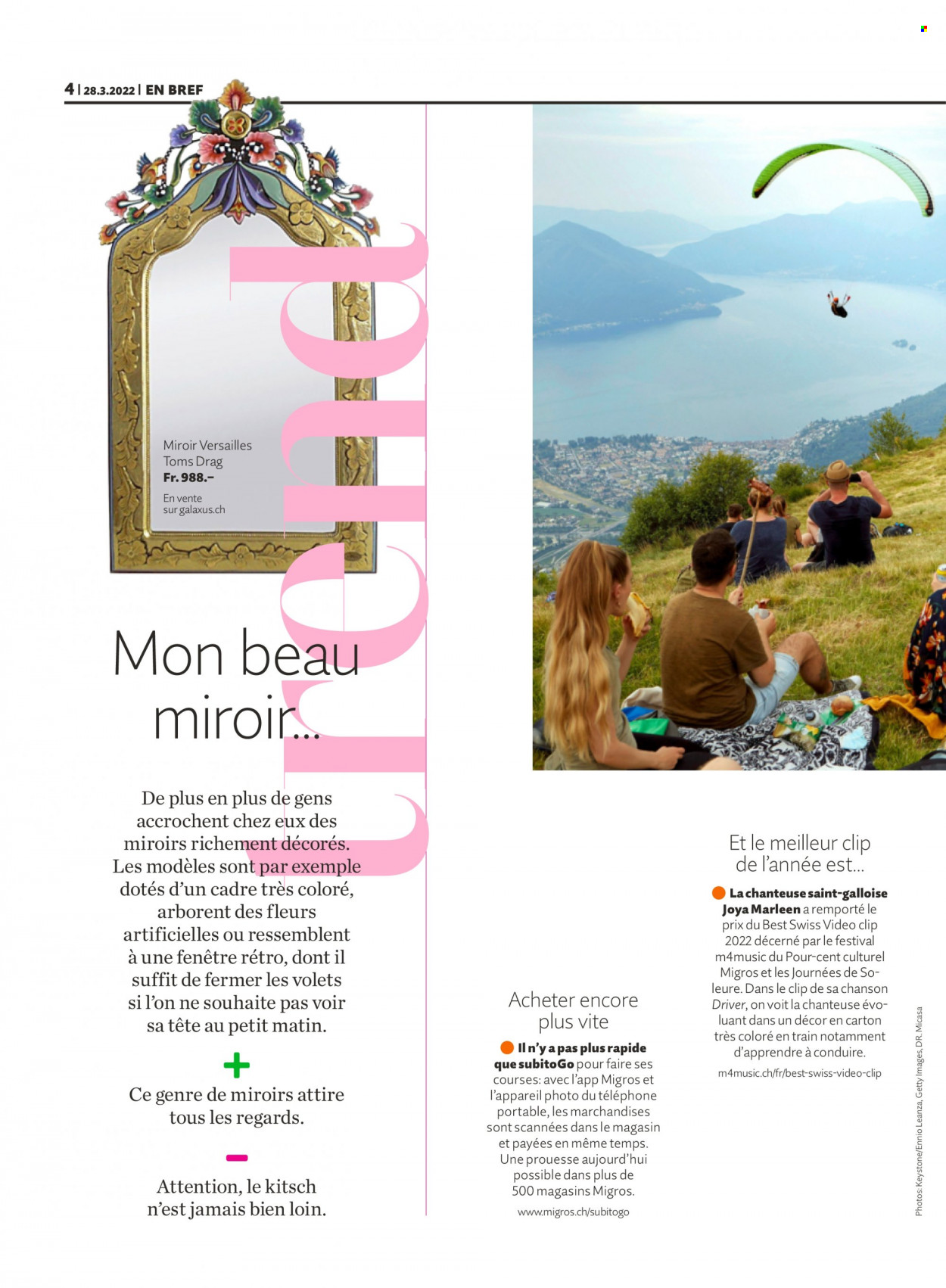 Volantino Migros - 28.3.2022 - 3.4.2022. Pagina 4