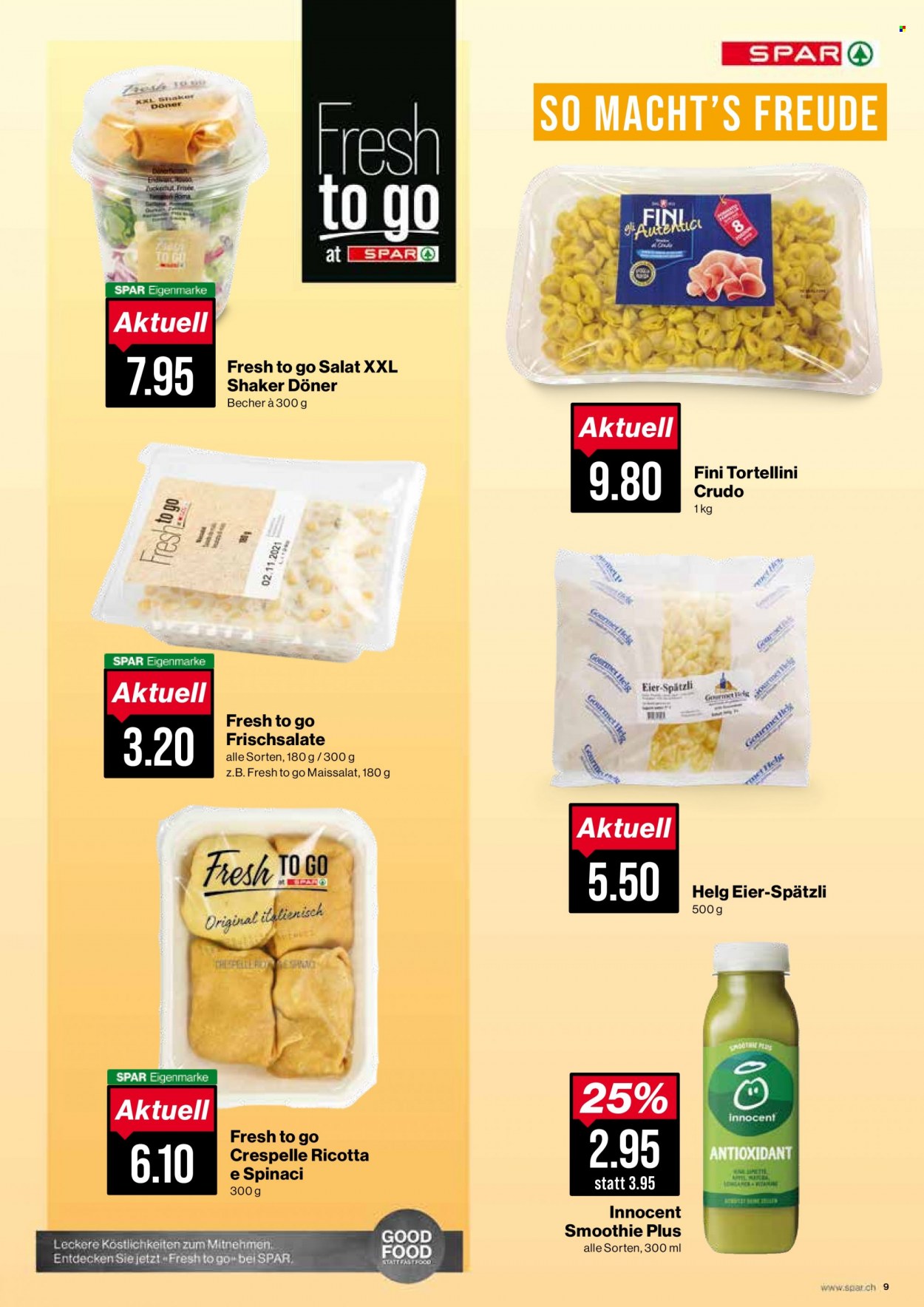 Prospekt SPAR - 5.4.2022 - 9.4.2022. Seite 9