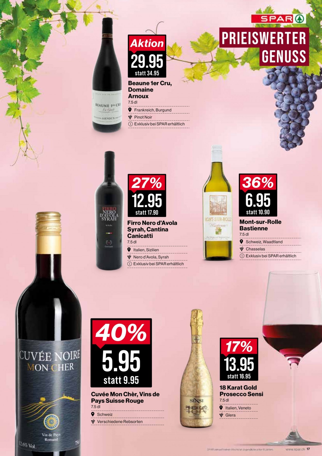 Prospekt SPAR - 5.4.2022 - 9.4.2022. Seite 17