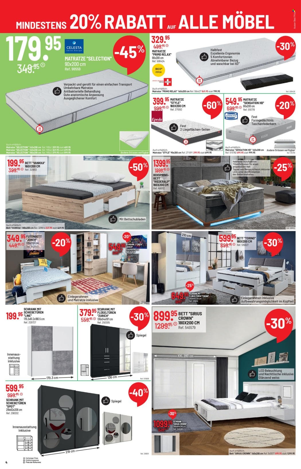 Volantino Conforama - 29.3.2022 - 11.4.2022. Pagina 4