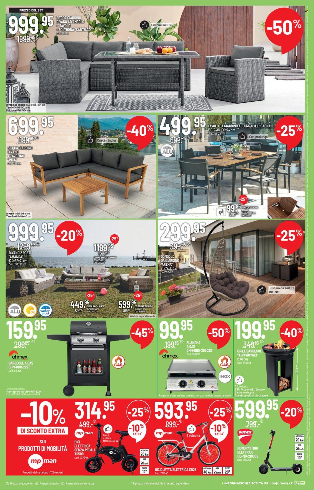Volantino Conforama - 29.3.2022 - 11.4.2022. Pagina 8