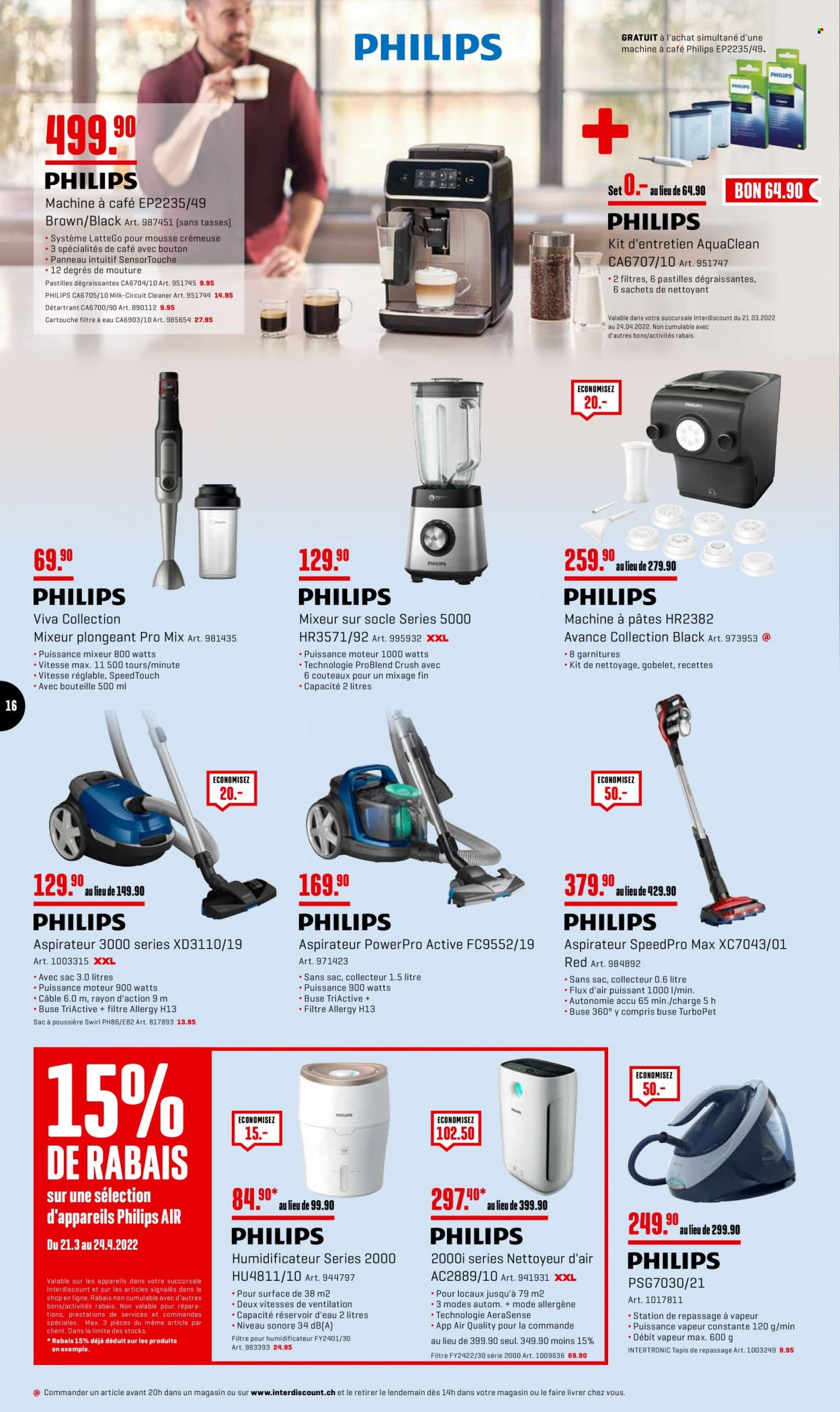 Volantino Interdiscount - 28.3.2022 - 3.4.2022. Pagina 16