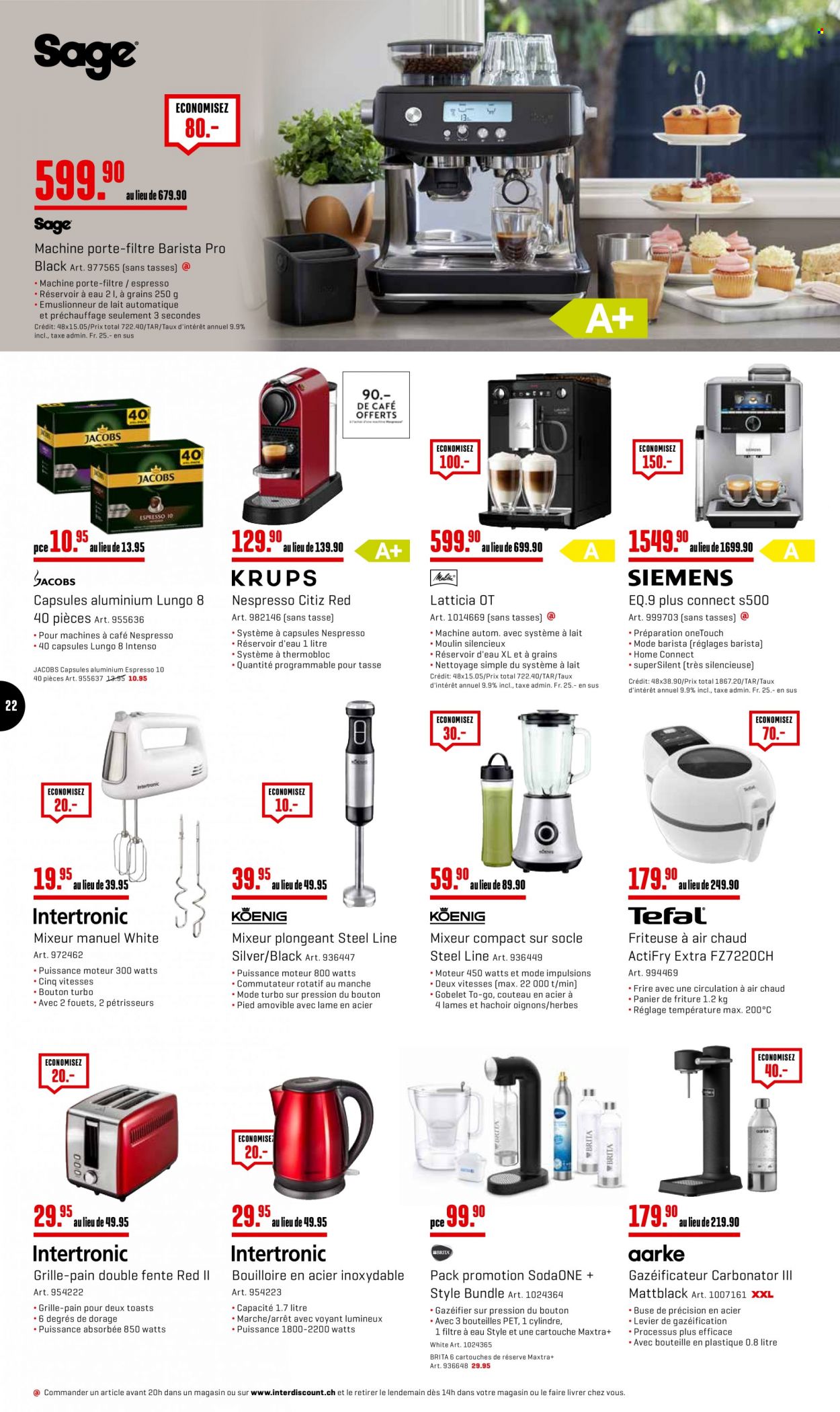 Volantino Interdiscount - 28.3.2022 - 3.4.2022. Pagina 22