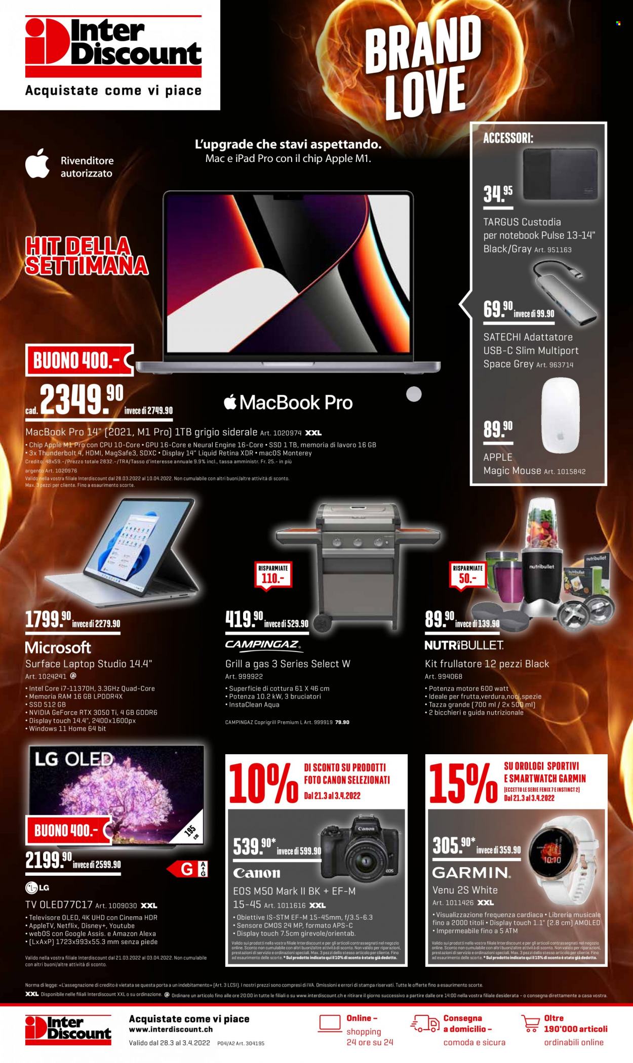 Catalogue Interdiscount - 28.3.2022 - 3.4.2022. Page 36