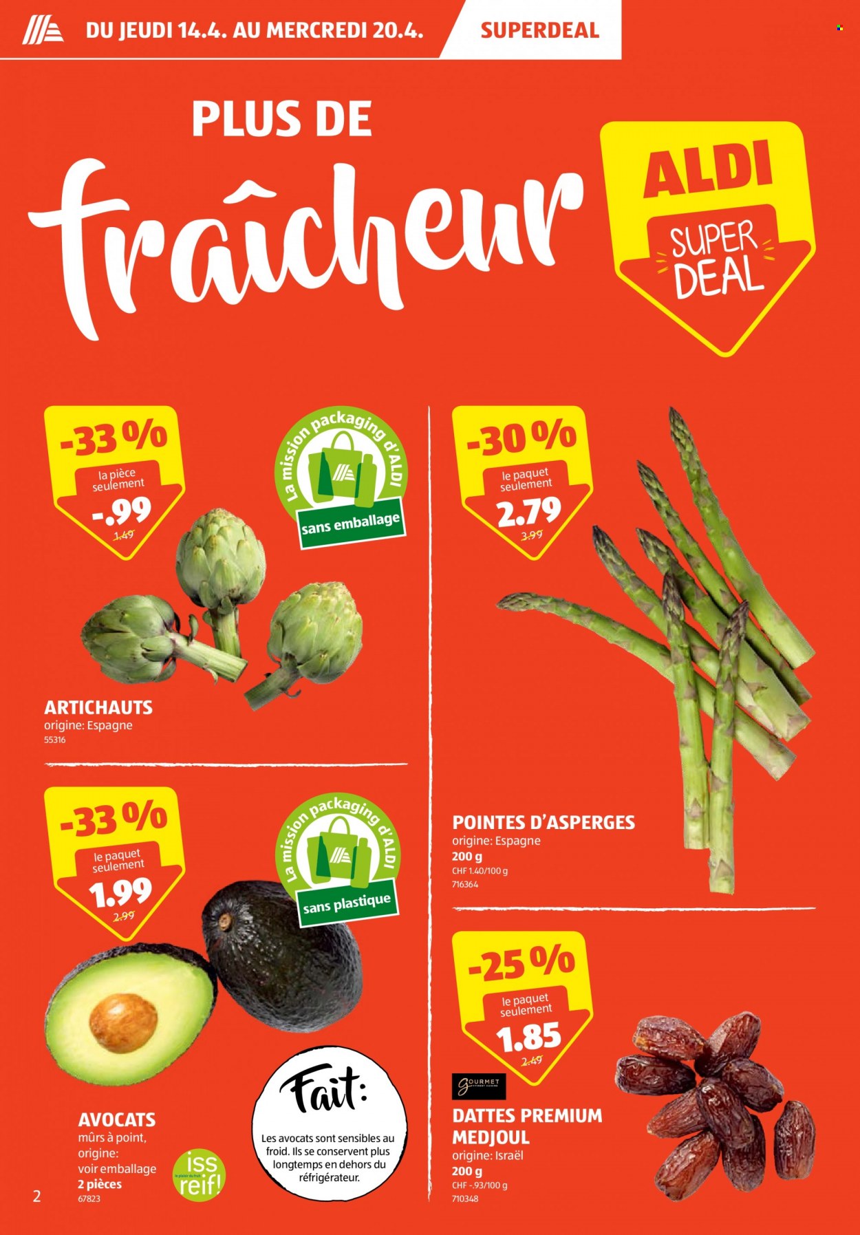 Catalogue Aldi - 14.4.2022 - 20.4.2022. Page 2
