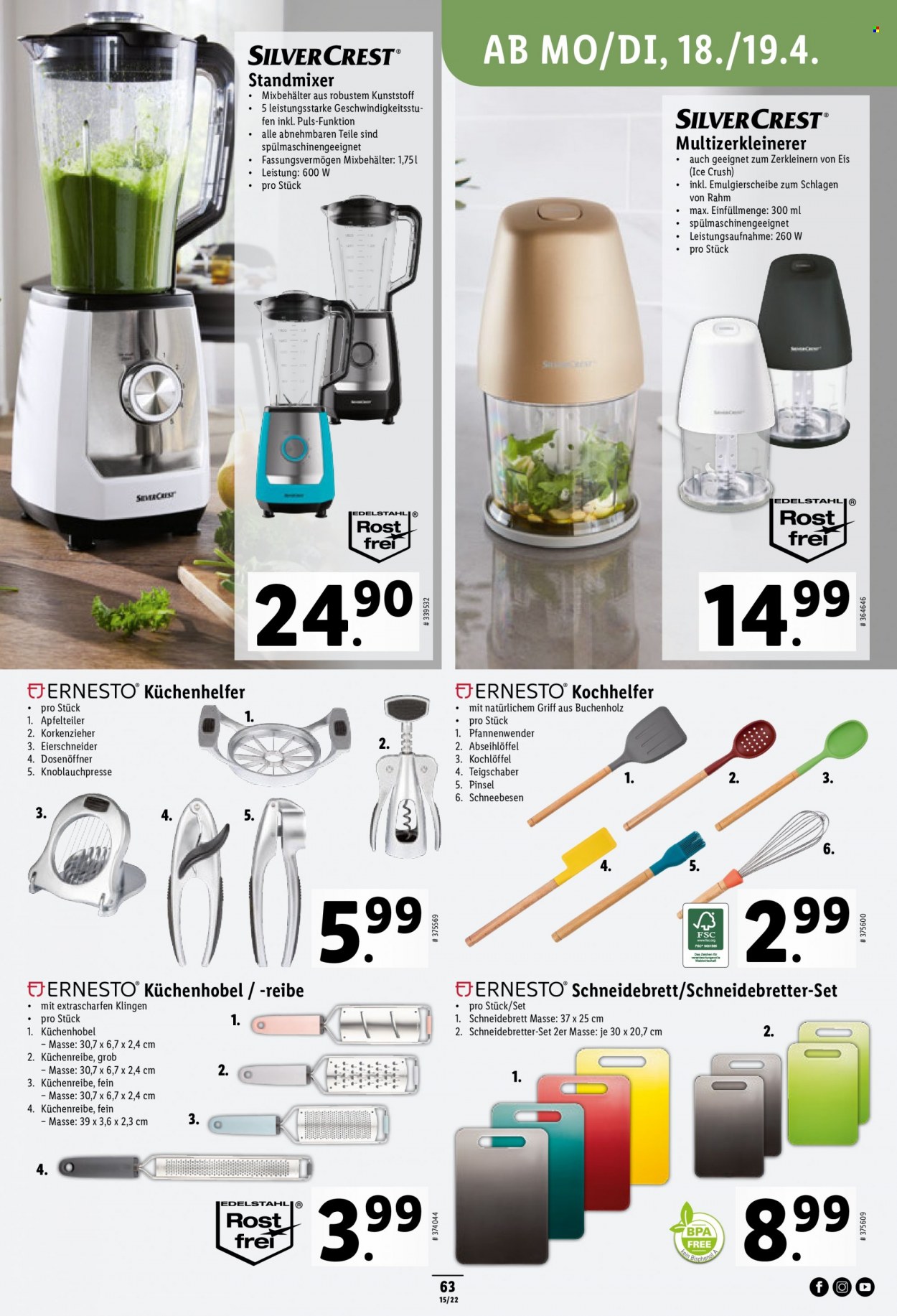 Catalogue Lidl - 13.4.2022 - 20.4.2022. Page 63