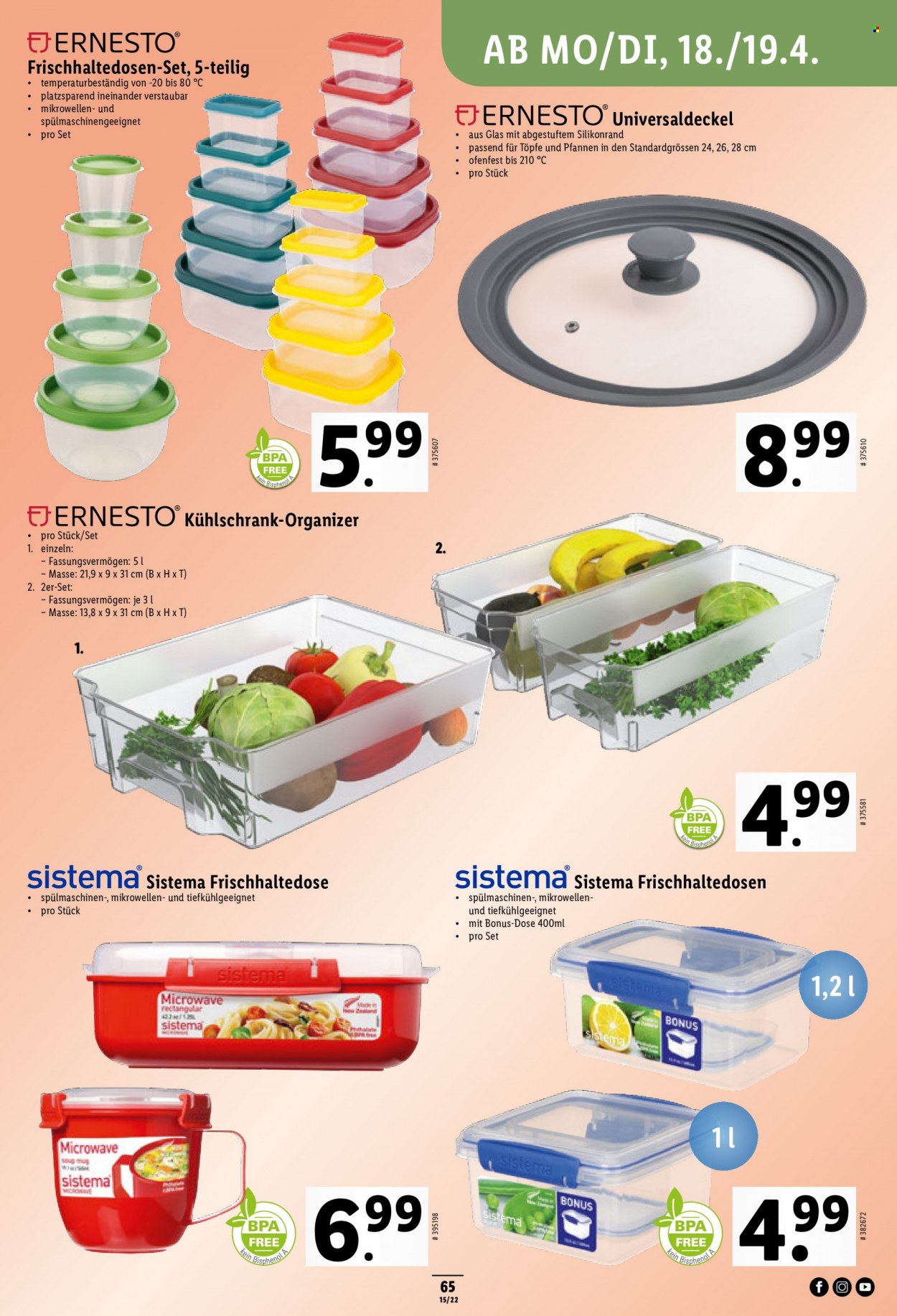 Catalogue Lidl - 13.4.2022 - 20.4.2022. Page 65