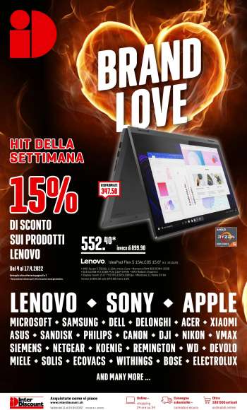 Catalogue Interdiscount - 11.4.2022 - 24.4.2022.